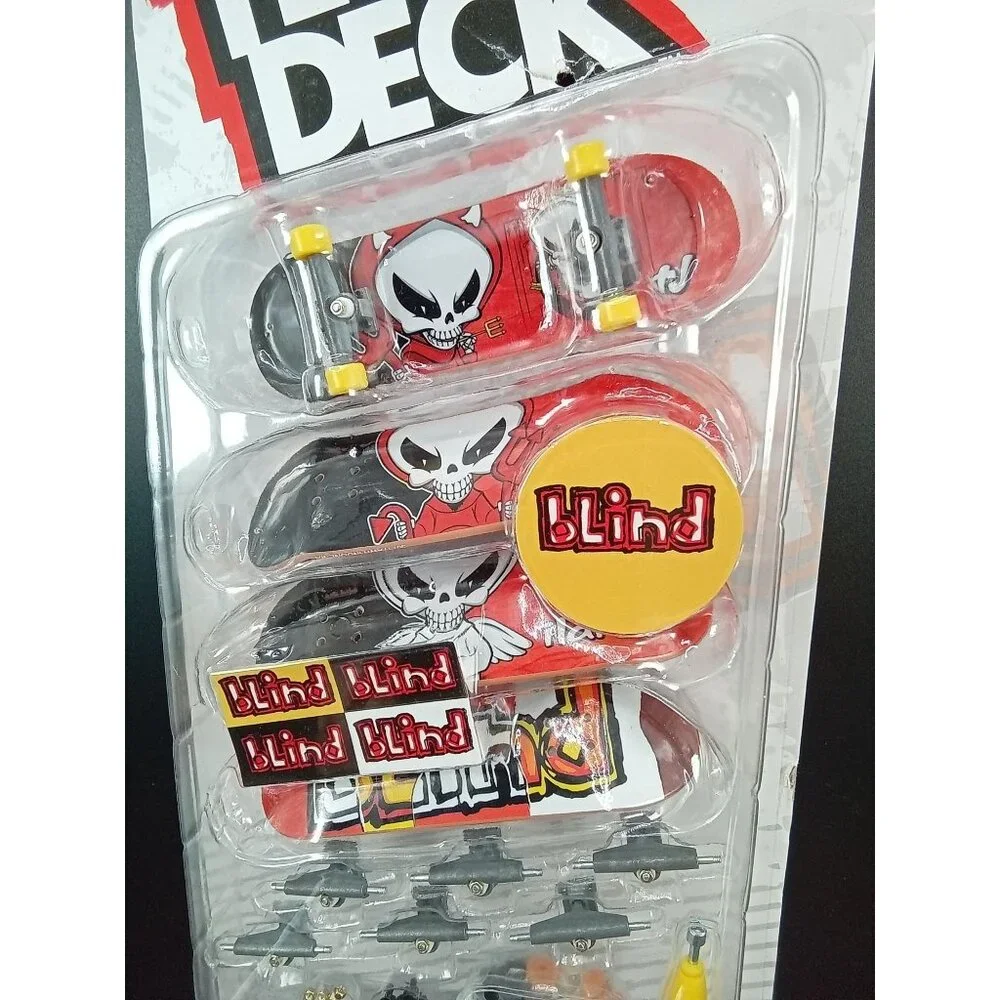Tech Deck Blind Fingerboard Set With Customizable Boards Tools